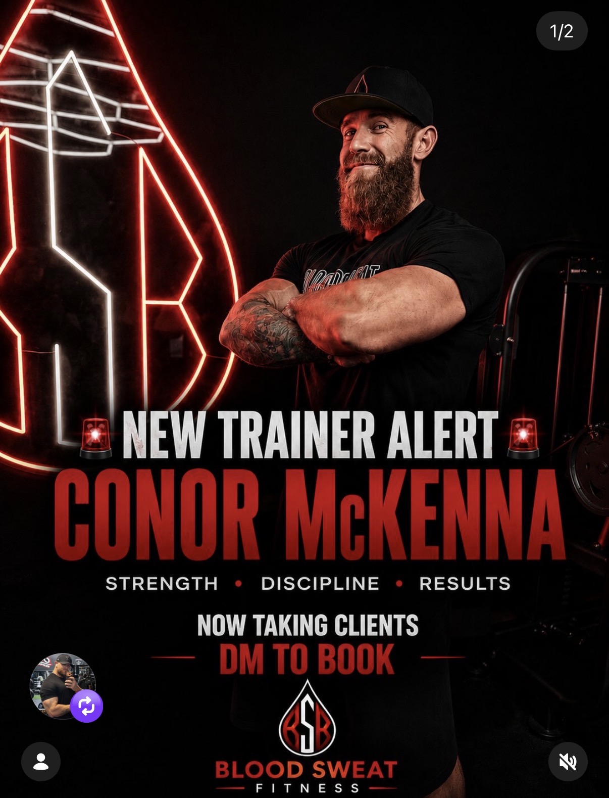 Connor McKenna, personal trainer at Blood Sweat & Bodywork
