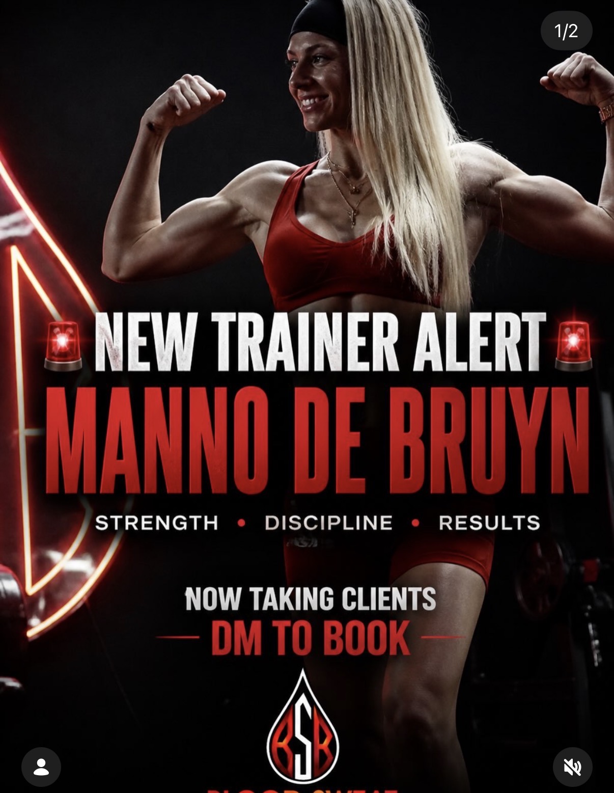Manno de Bruyn, personal trainer at Blood Sweat & Bodywork
